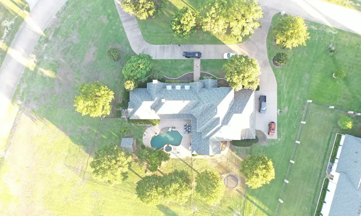 New shingle roof installation on a home in Sapulpa